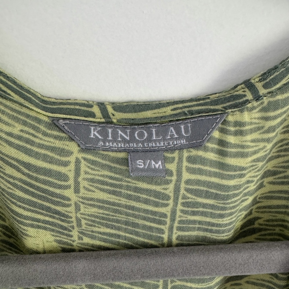 Green Women's Wrap Robe - Picture 5 of 5